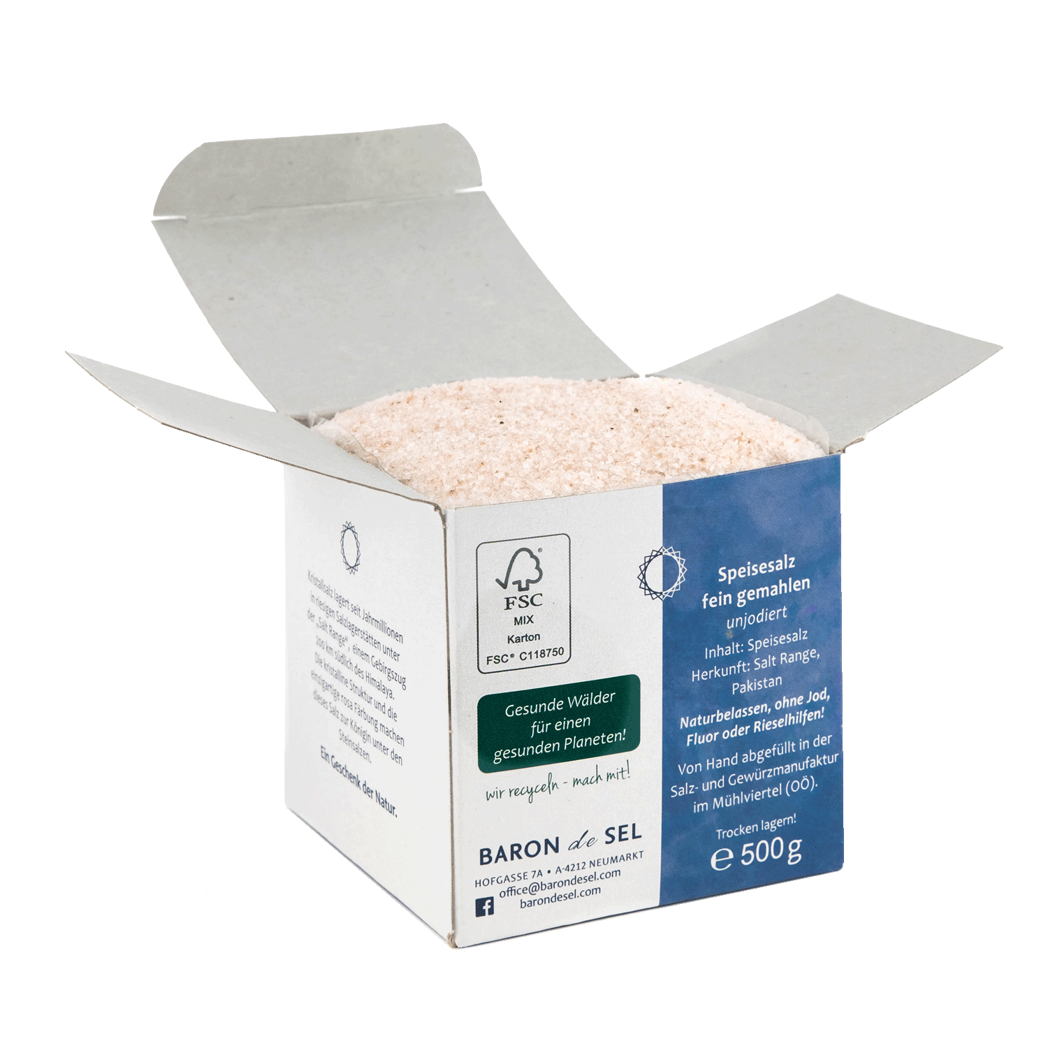 Himalaya Salz Natur Würfel