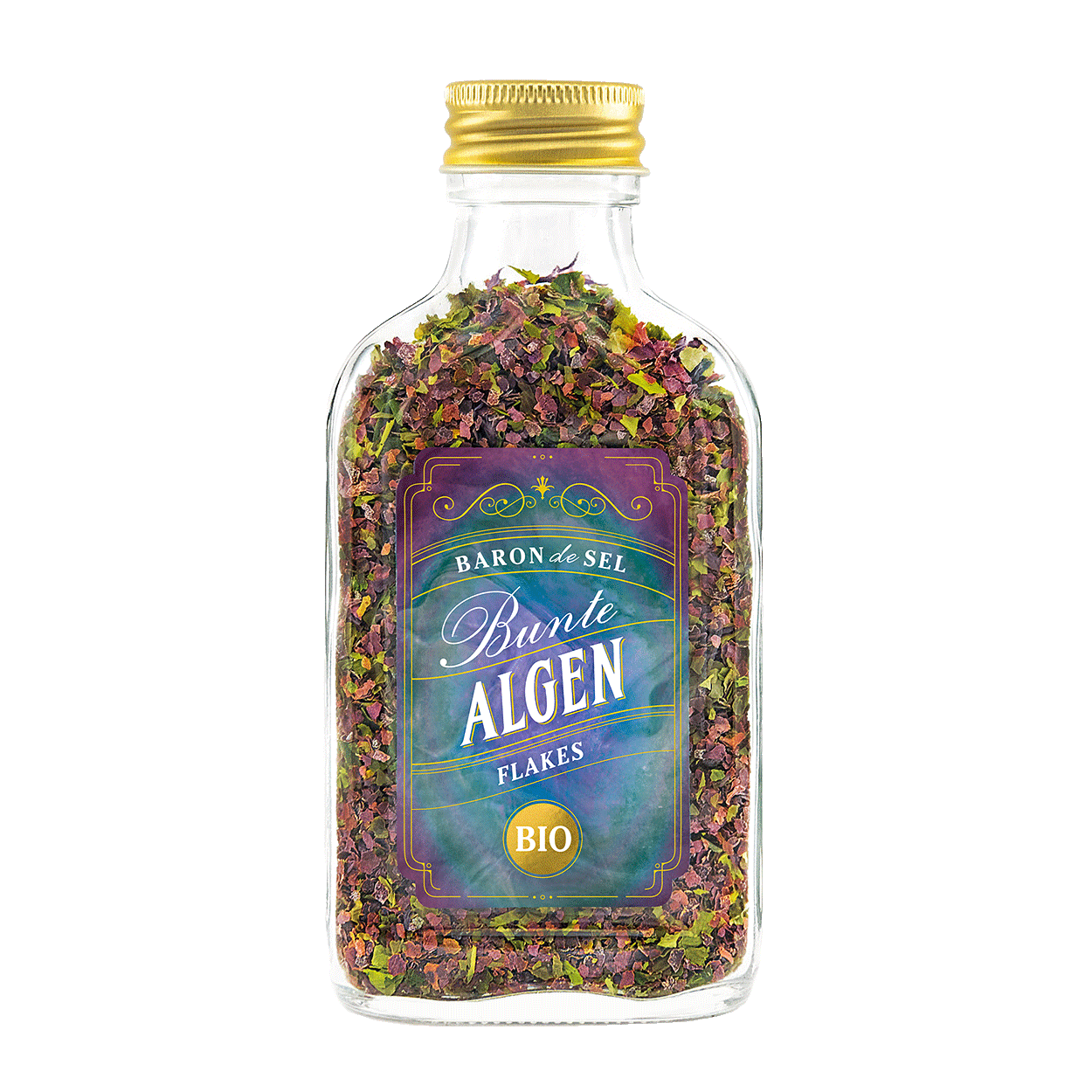 Bunte Algen Flakes